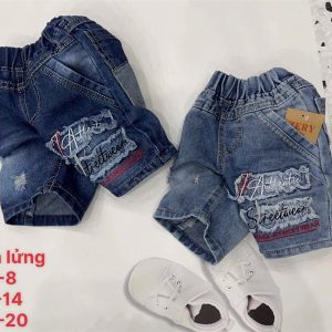 Quần Jean lửng jery bé trai 1-8