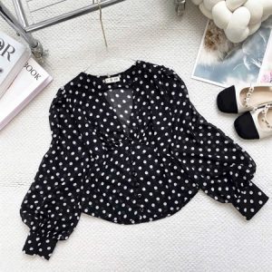 Áo kiểu von bi Big size AK0315