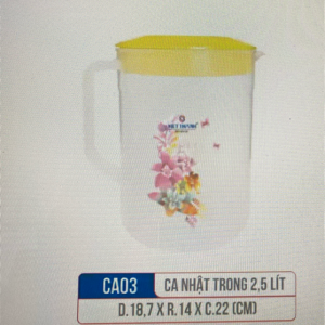 Ca Nhật 2L5 trắng trong Việt Thành - Cái