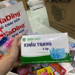Khẩu Trang Y Tế 4 lớp hộp 50c - Hộp