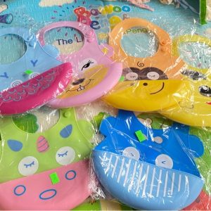 Yếm ăn dặm silicon coco bear - cái