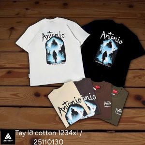 Áo thun nam Tay lỡ 1XL-4XL