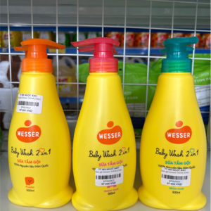 Tắm gội Wesser 500ml 2 - Chai