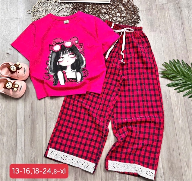 Bộ carro bé gái 13-XL