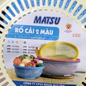 Rổ cải 2 màu Duy Tân 2T5 - Cái