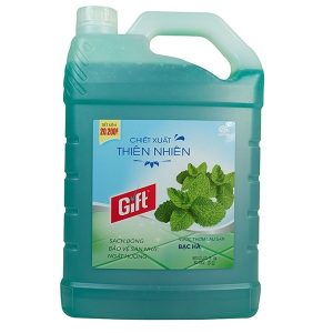 Nước lau sàn Gift Hương Bạc Hà 3.8kg - CHAI