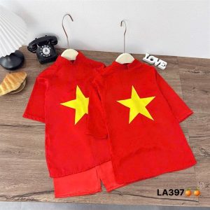 Áo dài bé trai bé gái 10-30kg