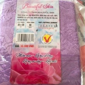 Khăn mặt sợi tre 30 x50cm - cái