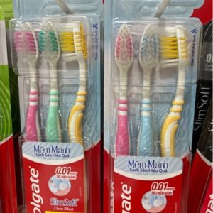 Bàn chải Colgate sạch hiệu quả bộ Ba - bộ