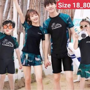 Bộ đồ bơ nữ gia đình 18-80kg - bộ