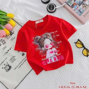 Áo thun TH bé gái 1-28