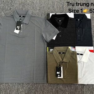 Áo thun cổ bẻ trung niên