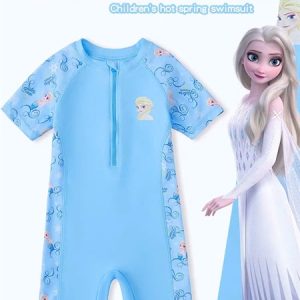 Bộ đồ bơi elsa xanh 1-7