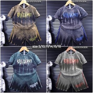 Bộ lửng woat đá bé trai 5-10 - bộ