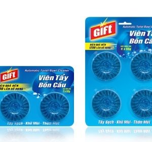 4 Viên tẩy bồn cầu Gift - Vỉ