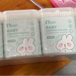 Tăm bông 200 que misan - hộp