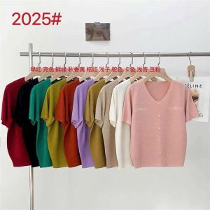 Áo len nữ cổ tròn free size