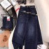 Quần jeans nữ suông S-2XL