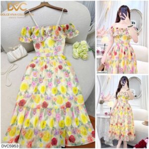 Đầm 2 dây DVC S-XL