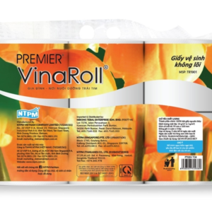 Giấy vệ sinh Premier vinaroll không lõi 6 cuộn